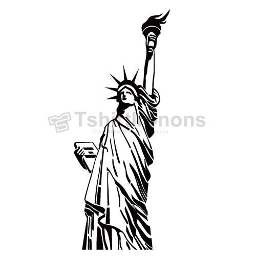 Statue of Liberty T-shirts Iron On Transfers N8074